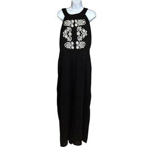 Maurices Black Wide Leg Jumpsuit Size XXL